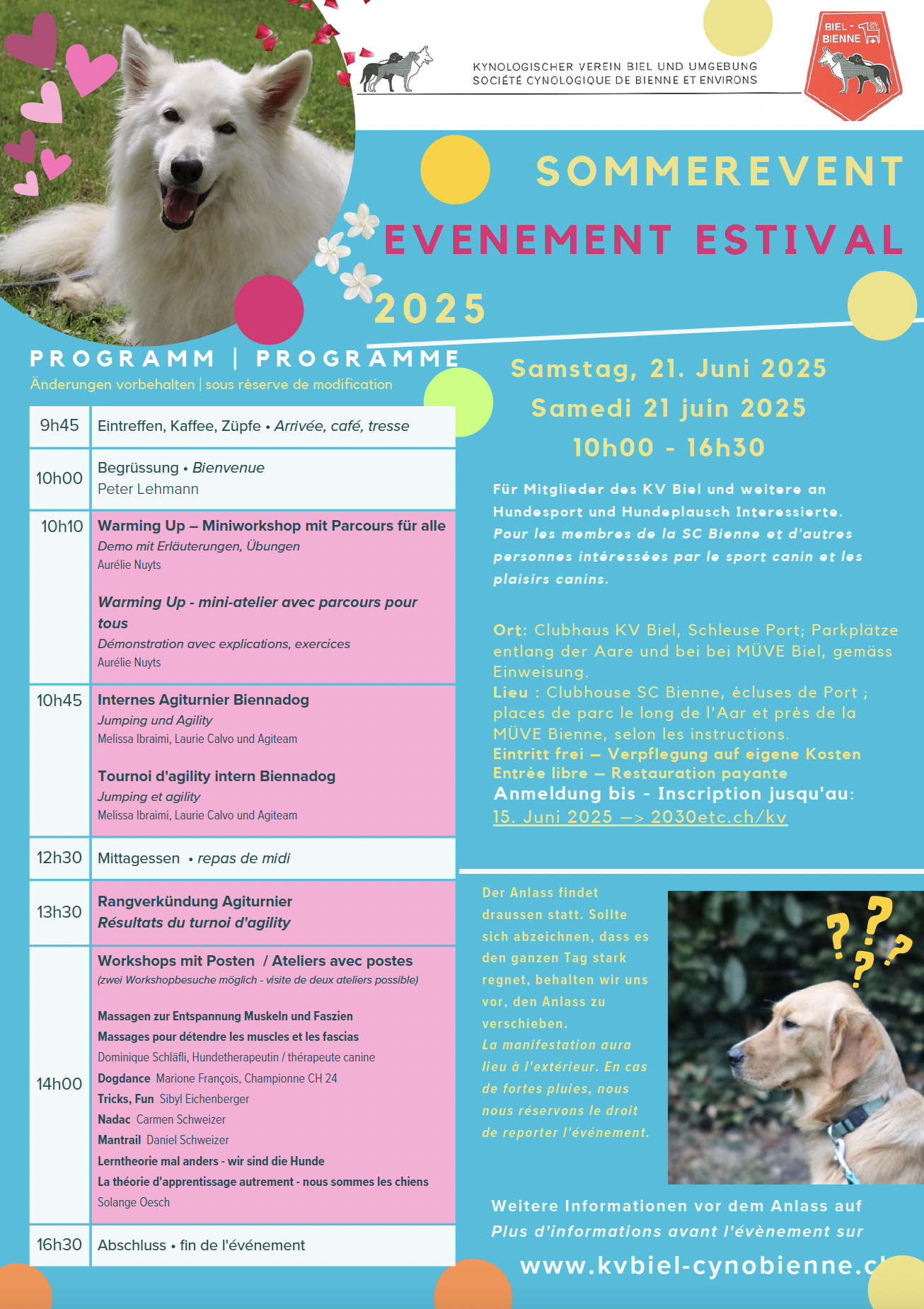 Programm Sommerevent 25